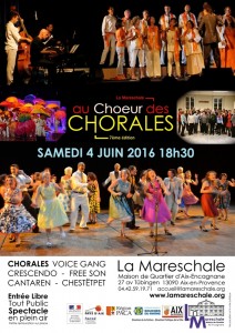 AU CHOEUR DES CHORALES 7ème édition 2016